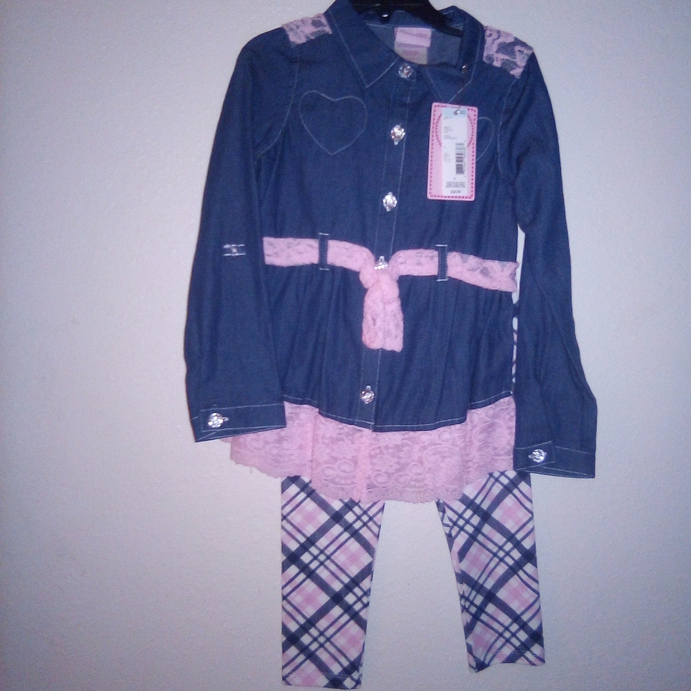 Little girls 2 peace set